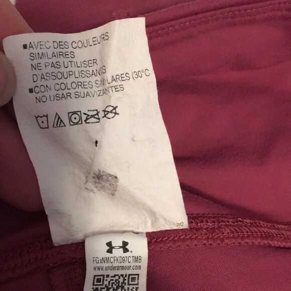 Under Armour Fitted Crop Leggings Sz Small - Picture 9 of 13
